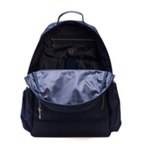 Holland Cooper Burghley Backpack in Ink Blue