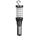 A black VIVI Technology bug trap light with a tripod base, featuring a wire cage body and a power switch on the front.