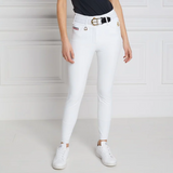 Holland Cooper Ladies Hickstead Breeches in White | Eland Lodge