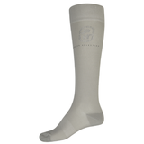 Grey sock on white background