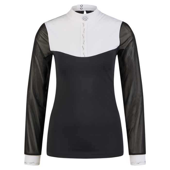 Pikeur Selection Competition Blouse in Black | Eland Lodge