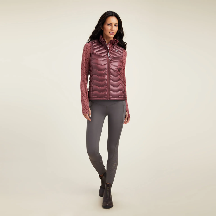 Ariat Ladies Ideal Down Vest in Wild Ginger