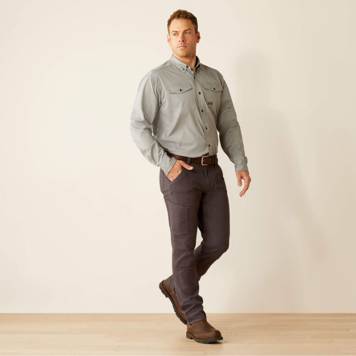 Ariat Mens Rebar Made Tough VentTEK DuraStretch Work Shirt