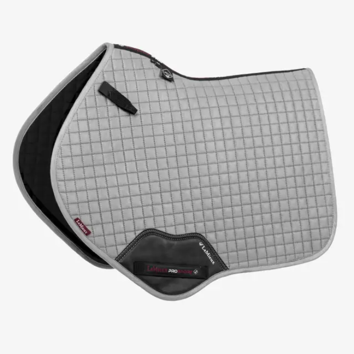 LeMieux Close Contact Suede Square in Grey