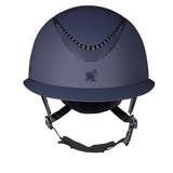 Shires Karben Elisa Ellipse Wide Peak Riding Hat in Navy