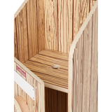 LeMieux AW26 Hobby Horse Stable Wooden Variant Colour Brown.
Wooden toy stable close up of the hole for a hobby horse. 