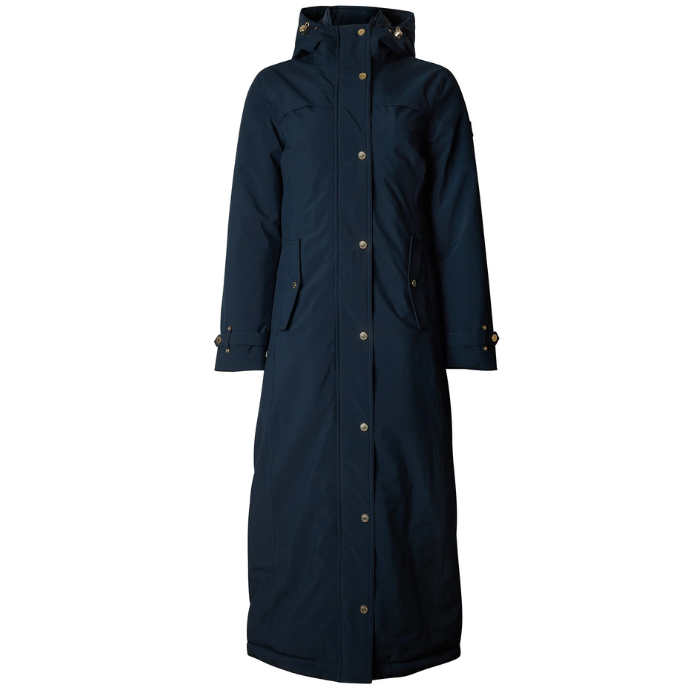 Holland Cooper Ladies Longline Training Coat in Ink Navy | Eland Lodge