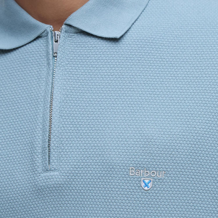 Barbour Mens Hingham Polo in Lead