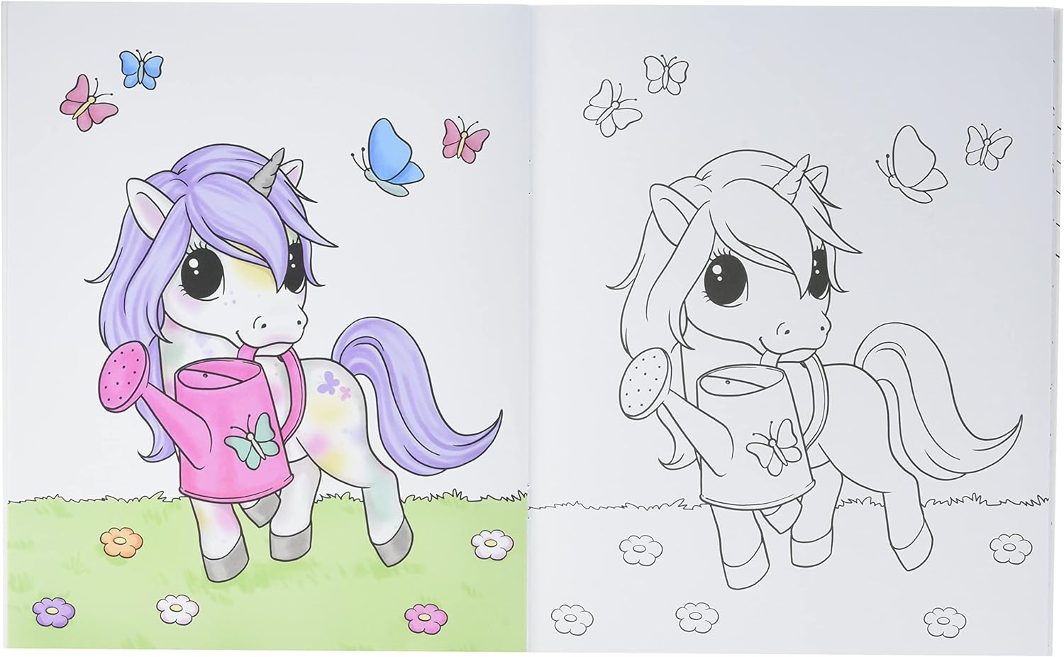 Ylvi & the Minimoomis Create your Unicorn Colouring Book