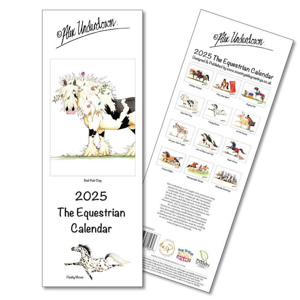 Alex Underdown The Equestrian 2025 Calendar