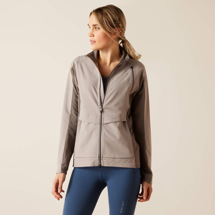 Ariat Ladies Breathe Deep Jacket in Zinc