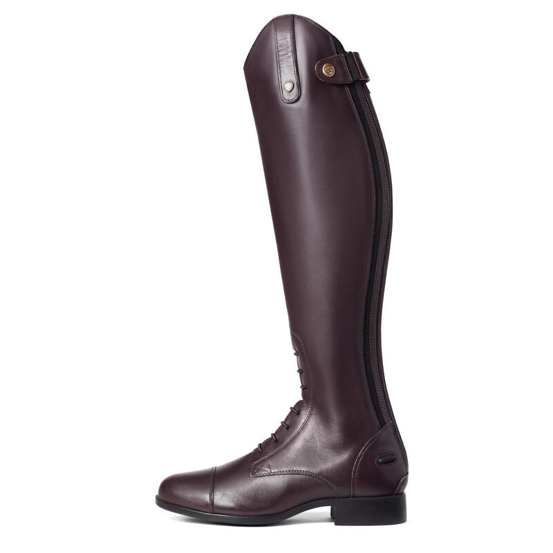 Ariat Ladies Heritage Contour II Field Zip Long Riding Boots in Sienna