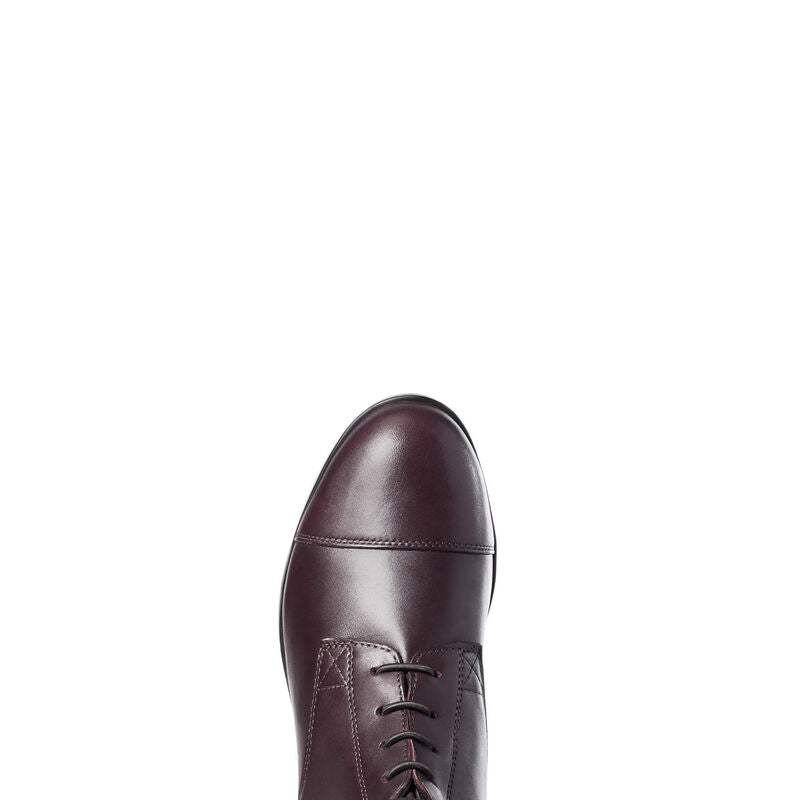 Ariat Ladies Heritage Contour II Field Zip Long Riding Boots in Sienna