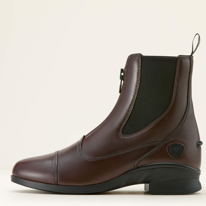 Ariat Ladies Heritage Zip Paddock Boots in Light Brown