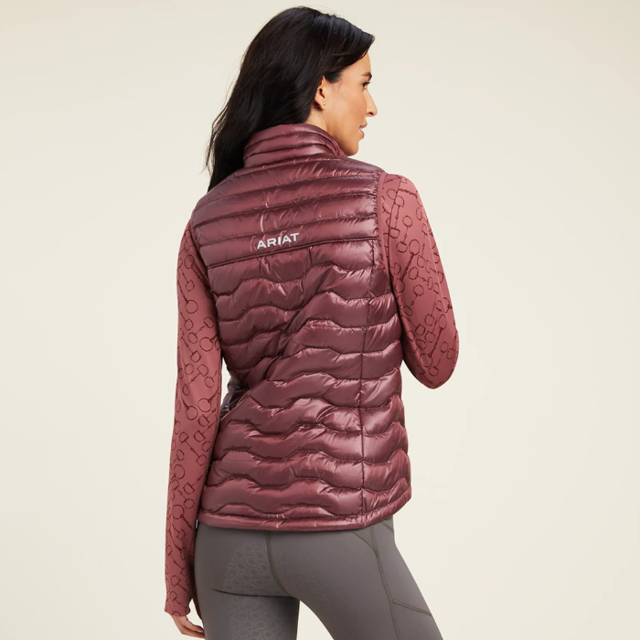 Ariat Ladies Ideal Down Vest in Wild Ginger