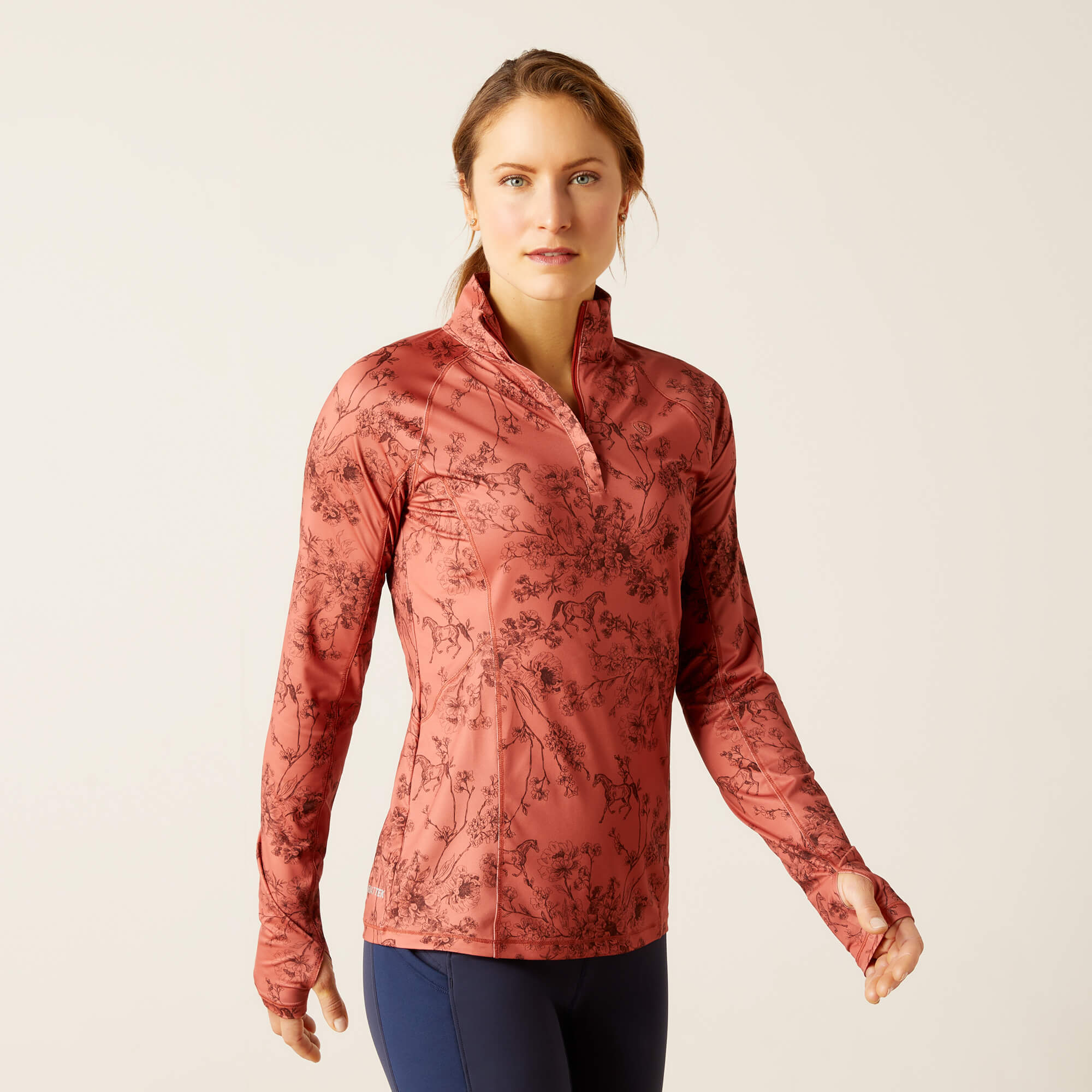 Ariat Ladies Lowell 2.0 1/4 Zip Base Layer