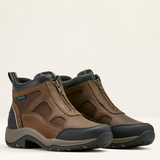 Pair of Ariat Ladies Terrain Zip H2O Boots in Brown