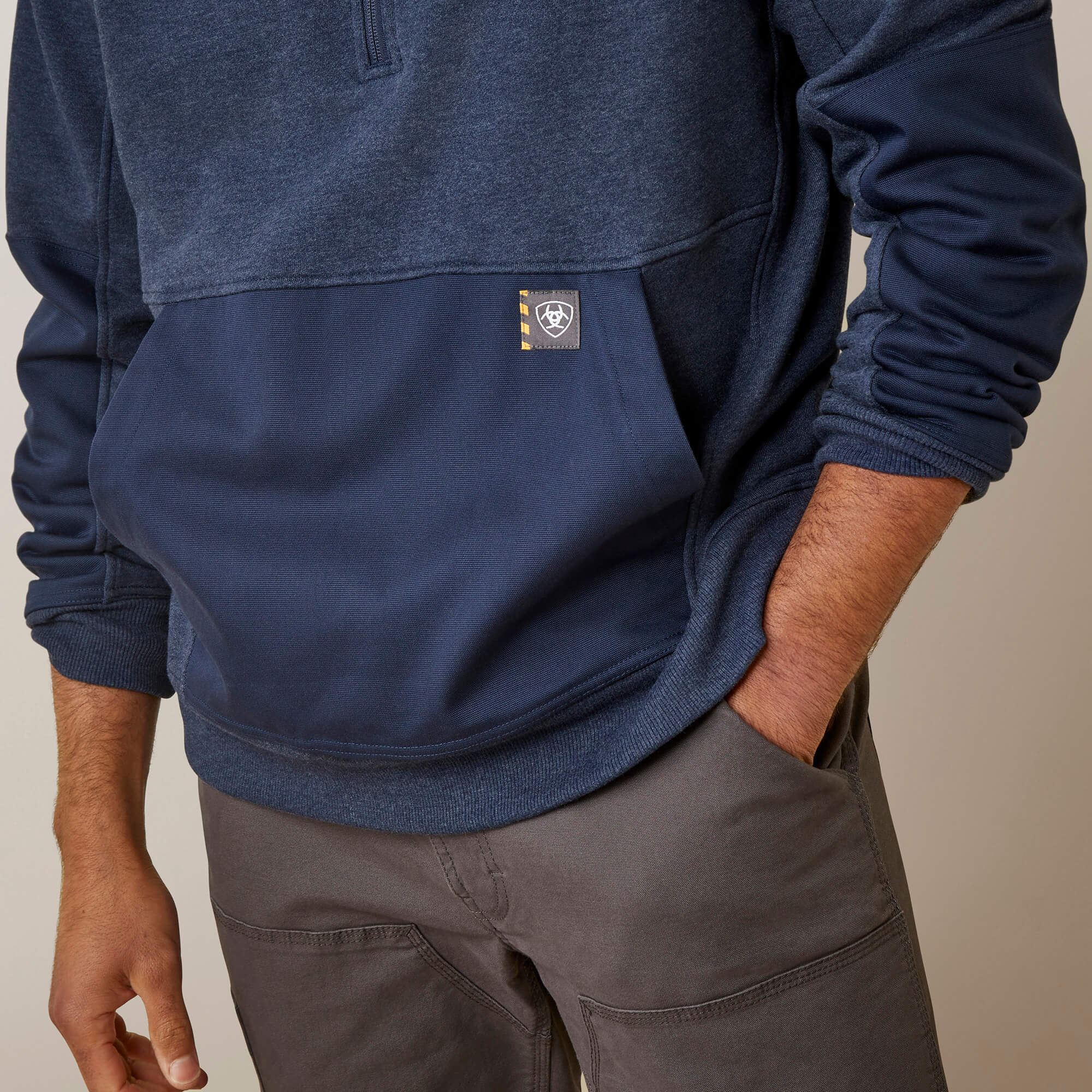 Ariat Mens Rebar Workman Duracanvas Sweatshirt