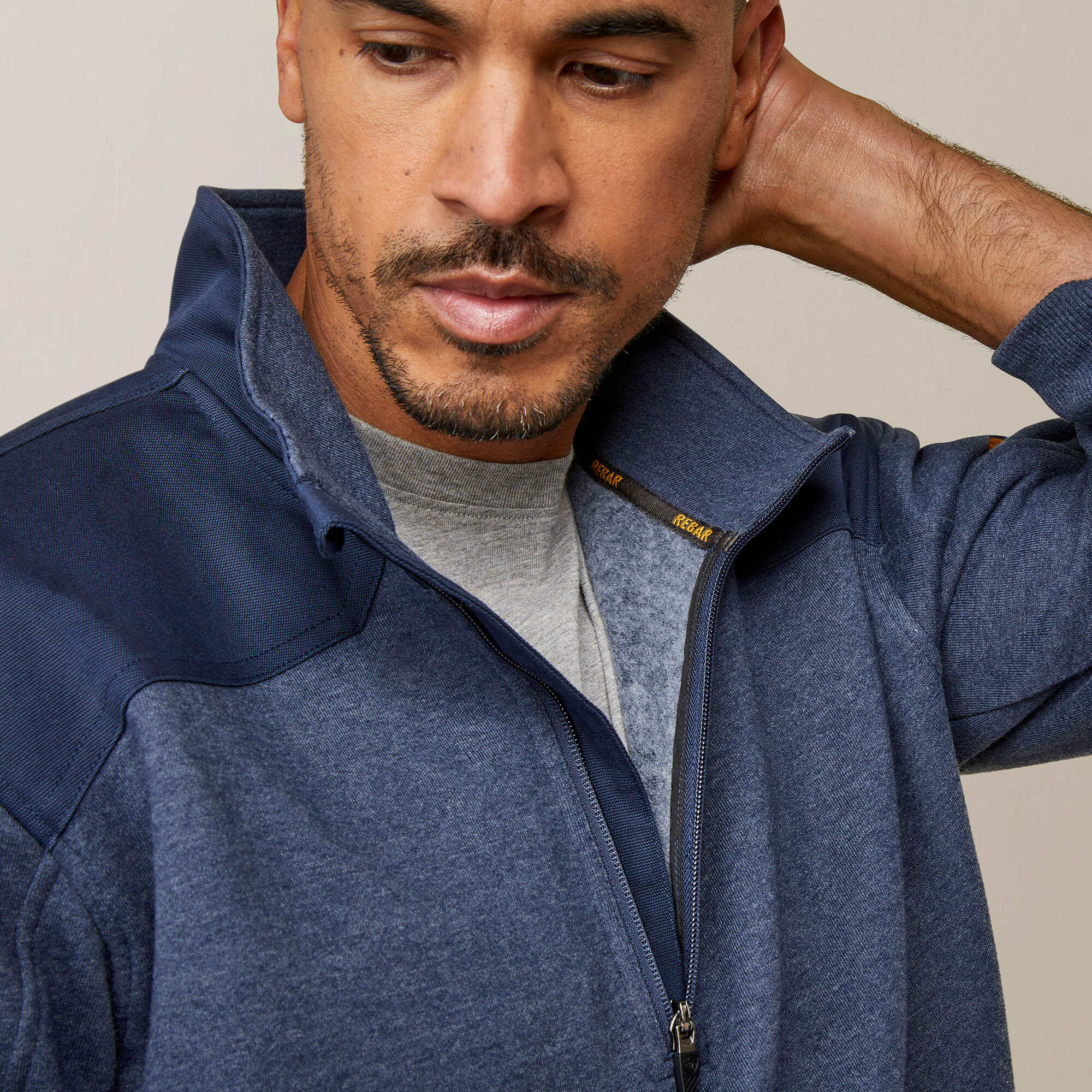 Ariat Mens Rebar Workman Duracanvas Sweatshirt