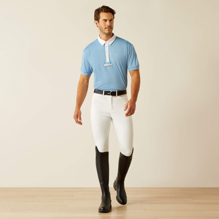Ariat Mens TEK Show Shirt in Blissful Blue