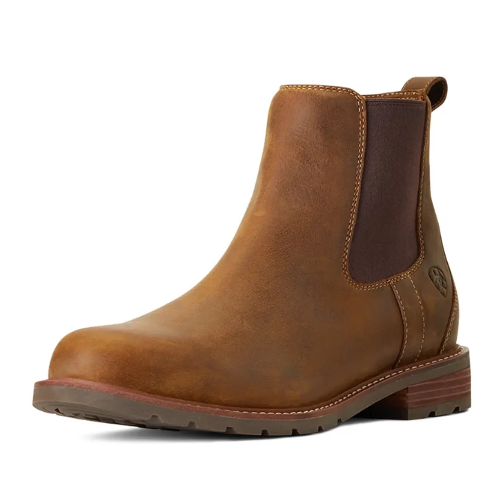 Ariat Mens Wexford H2O Boots in Weathered Brown