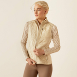 Ariat Women's Fusion Insulated Gilet in Almond Milk