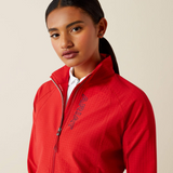 Ariat Womens Versa Team Jacket in Weg Red
