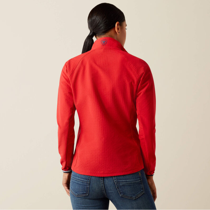 Ariat Womens Versa Team Jacket in Weg Red