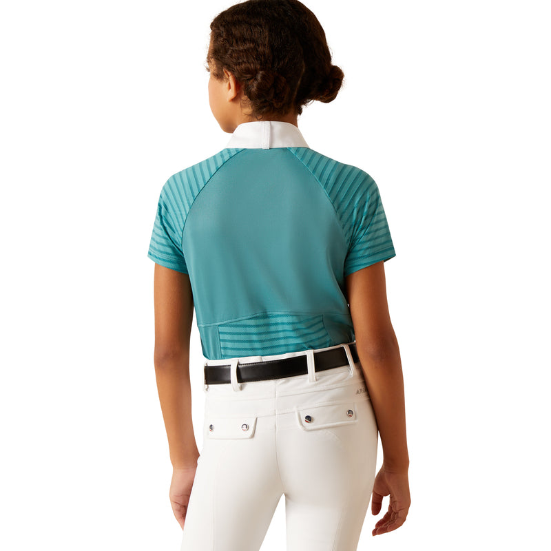 Ariat Youth Aptos Vent Short Sleeve Show Shirt