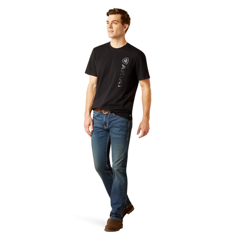 Ariat Men's Vertical Logo Tee