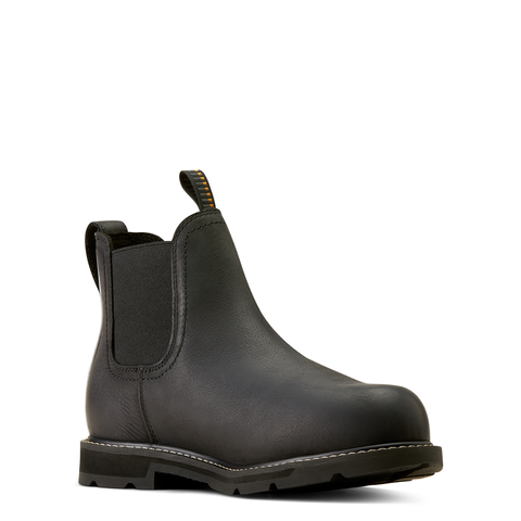 Ariat Mens Groundbreaker Chelsea H20 Steel Toe Boot