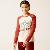 Ariat Youth Dala Horses Long Sleeve T-shirt