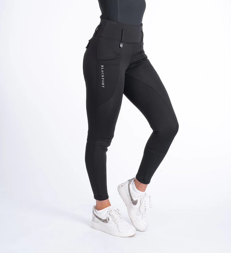 Blackfort Equestrian Thermal Water Resistant Breggings in Beige
