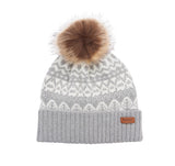 Barbour Ladies Alpine Fair Isle Pom Beanie