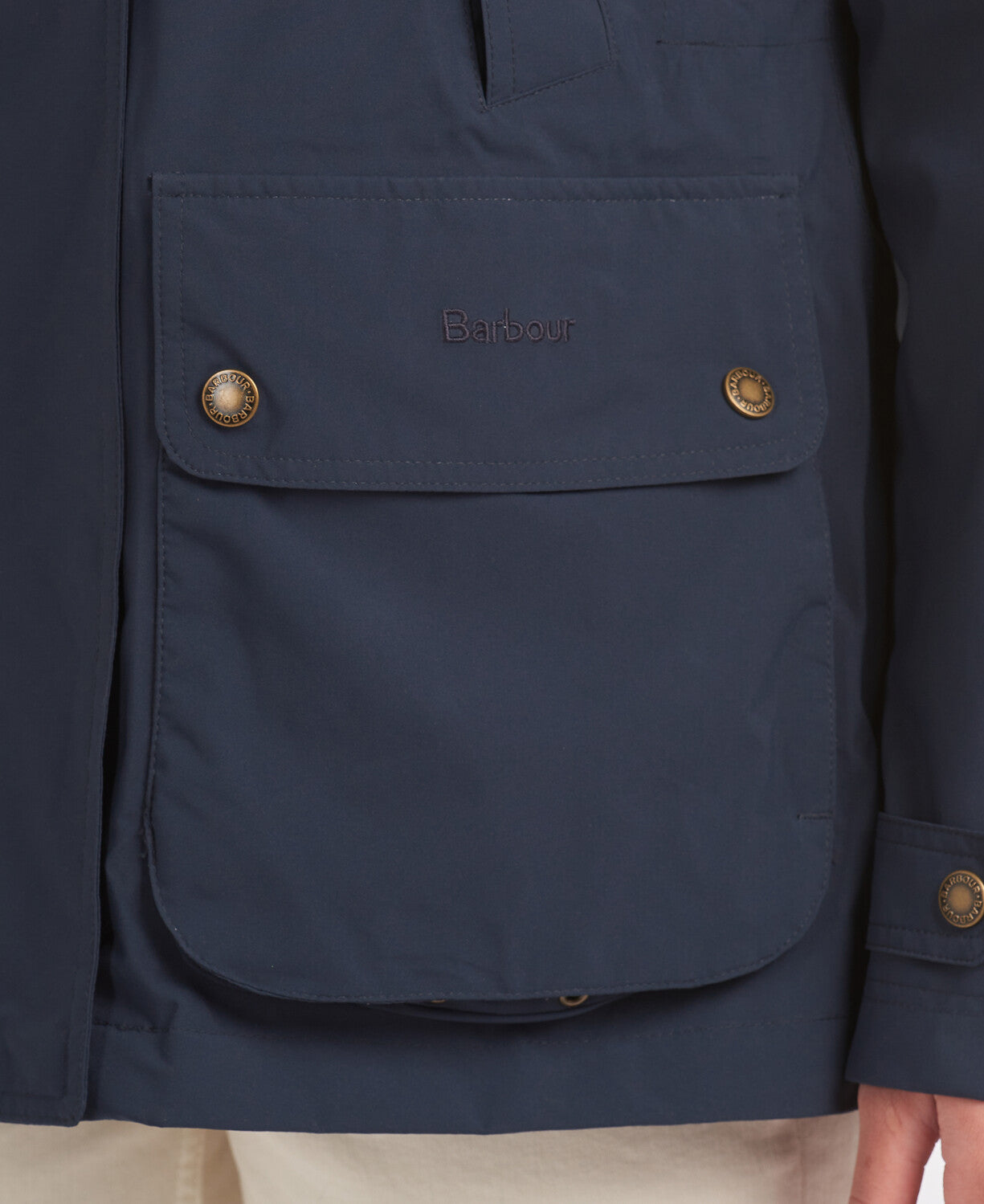 Barbour Ladies Clyde Jacket in Classic Navy