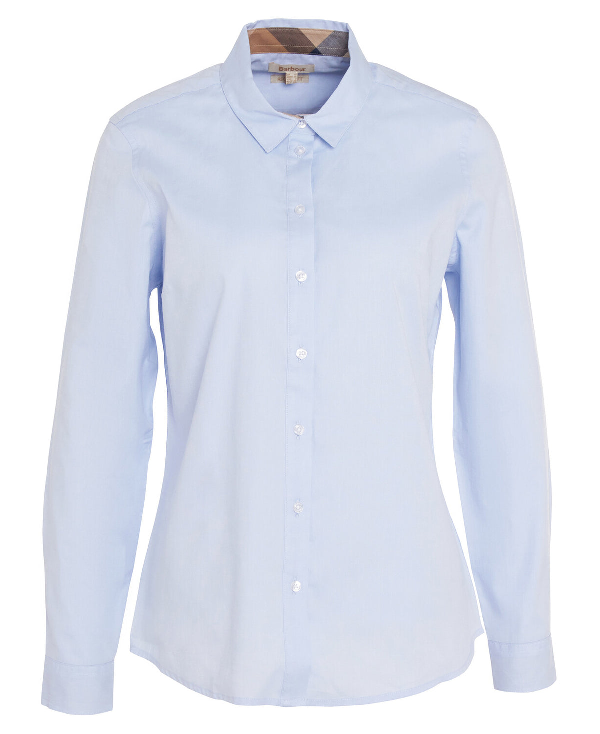 Barbour Ladies Derwent Shirt in Pale Blue
