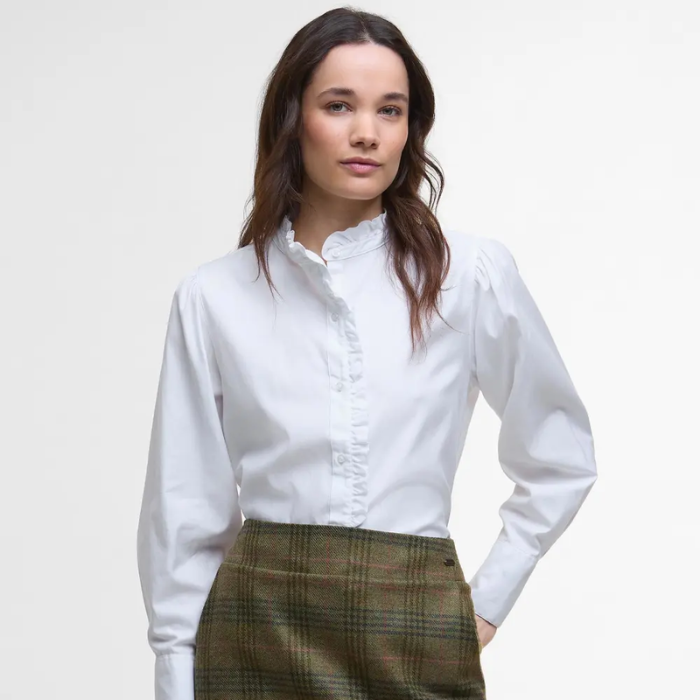 Barbour Ladies Embleton Shirt in White