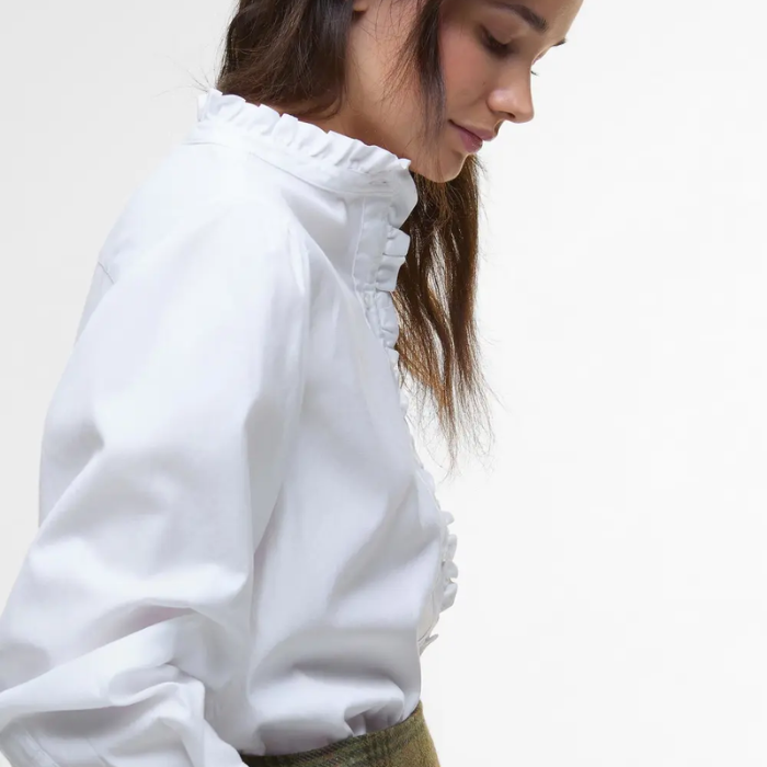 Barbour Ladies Embleton Shirt in White
