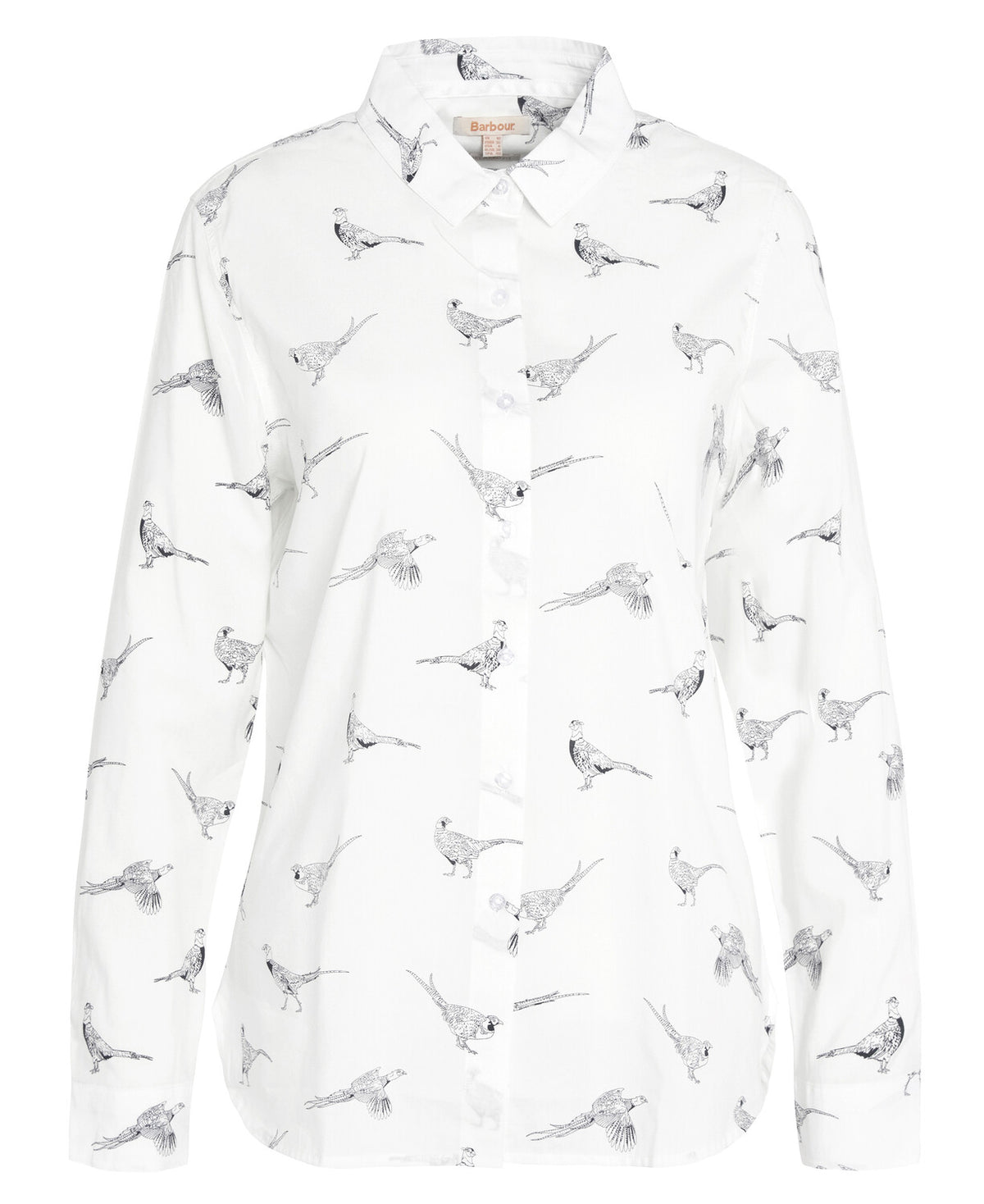 Barbour Ladies Safari Shirt in Pheasant Print