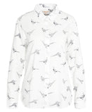 Barbour Ladies Safari Shirt in Pheasant Print