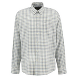 Barbour Mens Ashton Regular Tattersall Shirt in Mallard Green