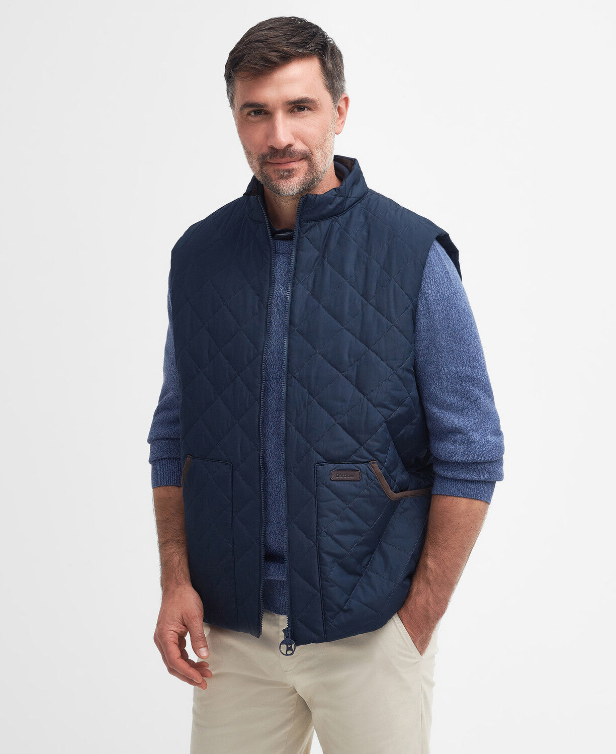 Barbour Mens Chesterwood Gilet in Navy