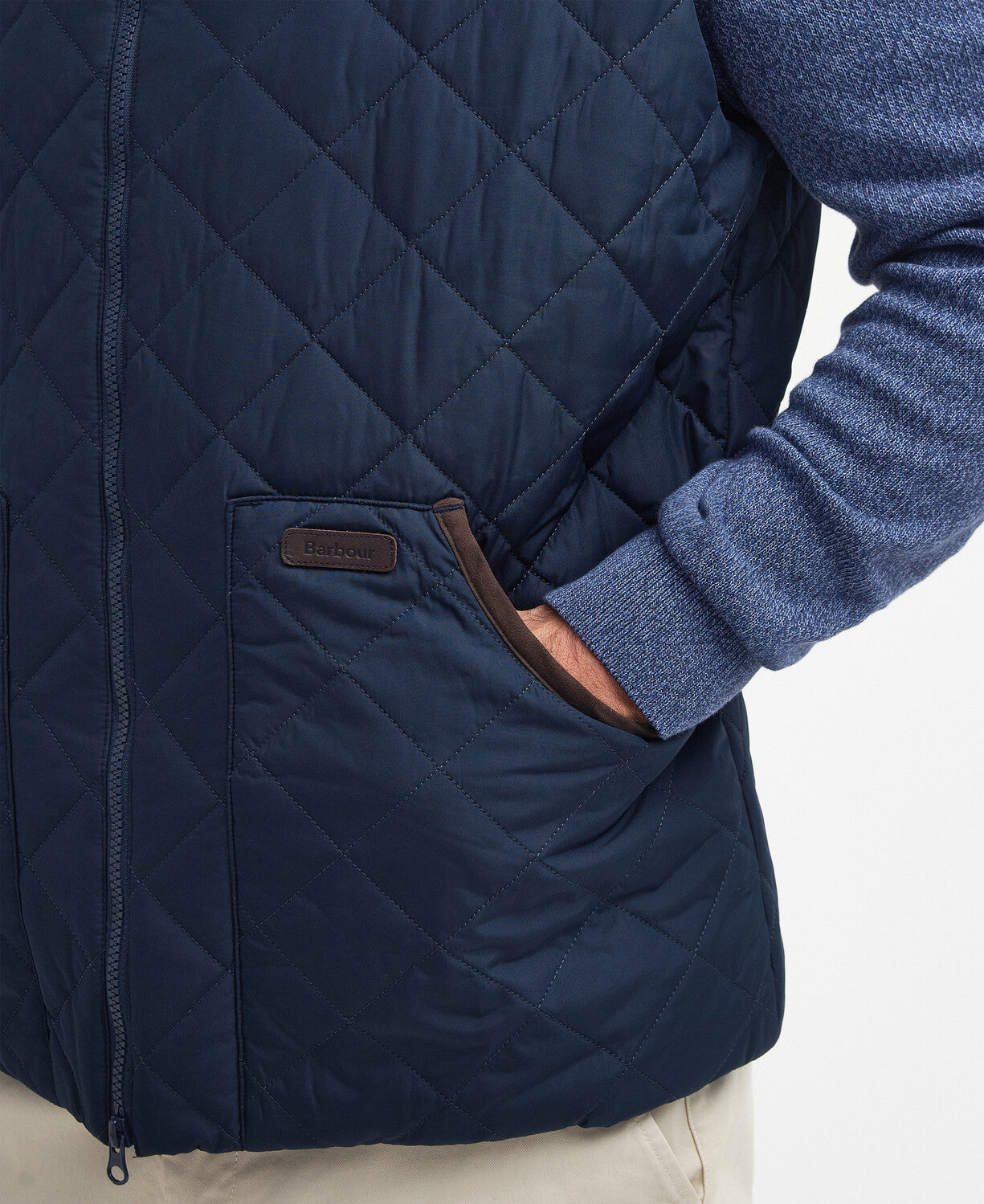 Barbour Mens Chesterwood Gilet in Navy