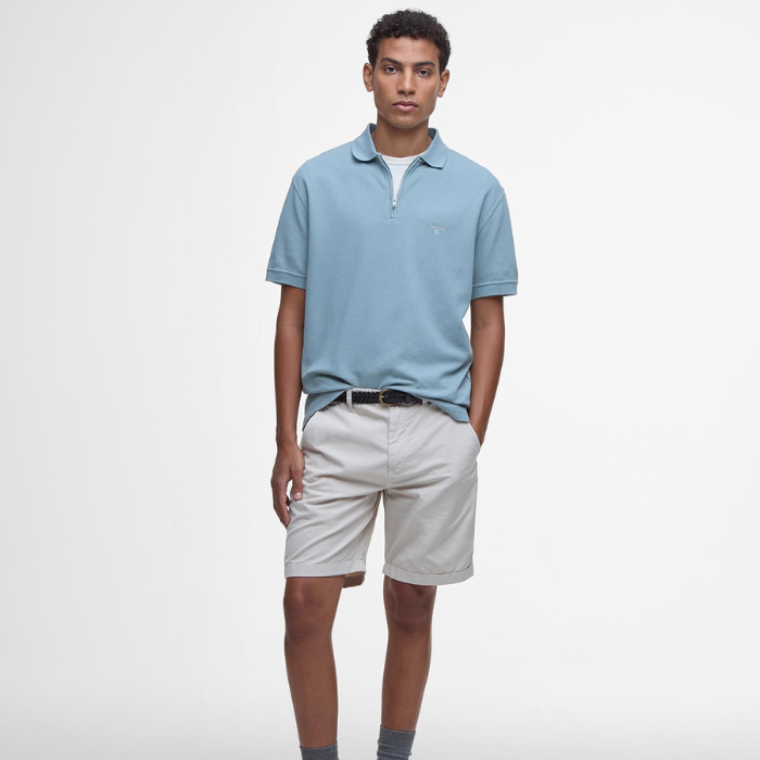 Barbour Mens Hingham Polo in Lead