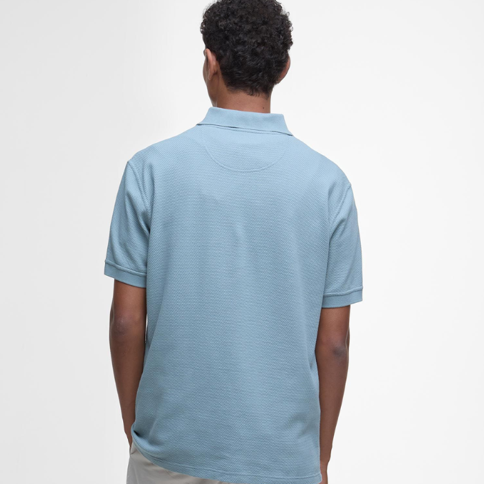 Barbour Mens Hingham Polo in Lead
