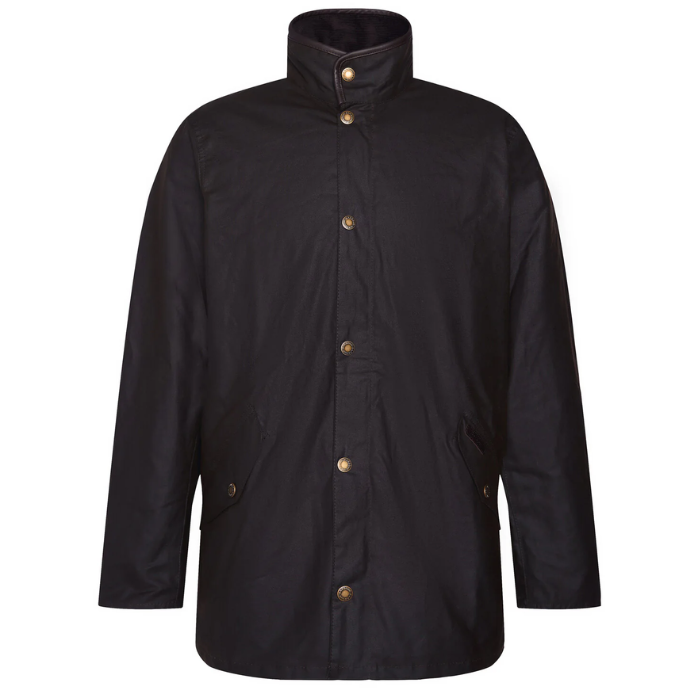Barbour Mens Mowden Wax Jacket in Olive