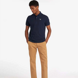 Barbour Mens Original Sports Tailored Polo in Navy
