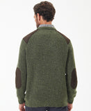Barbour Mens Raisthorpe Crew Neck Jumper in Olive