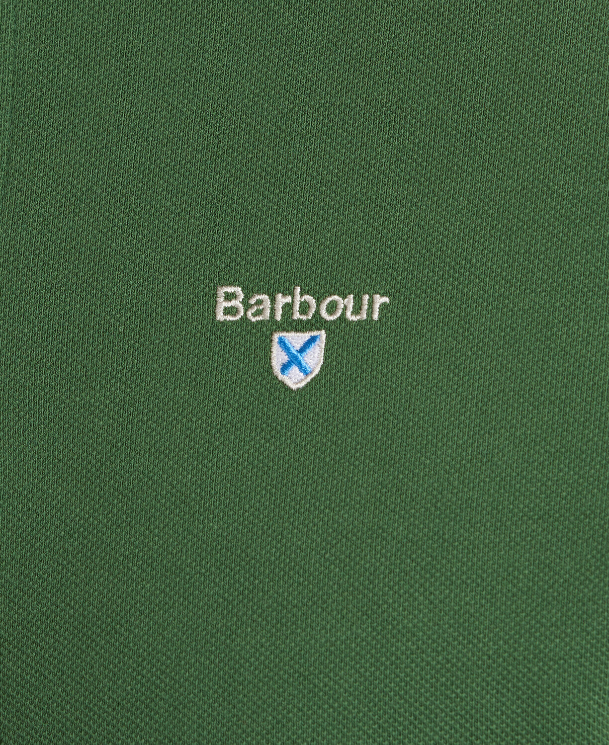 Barbour Mens Sports Polo in Racing Green