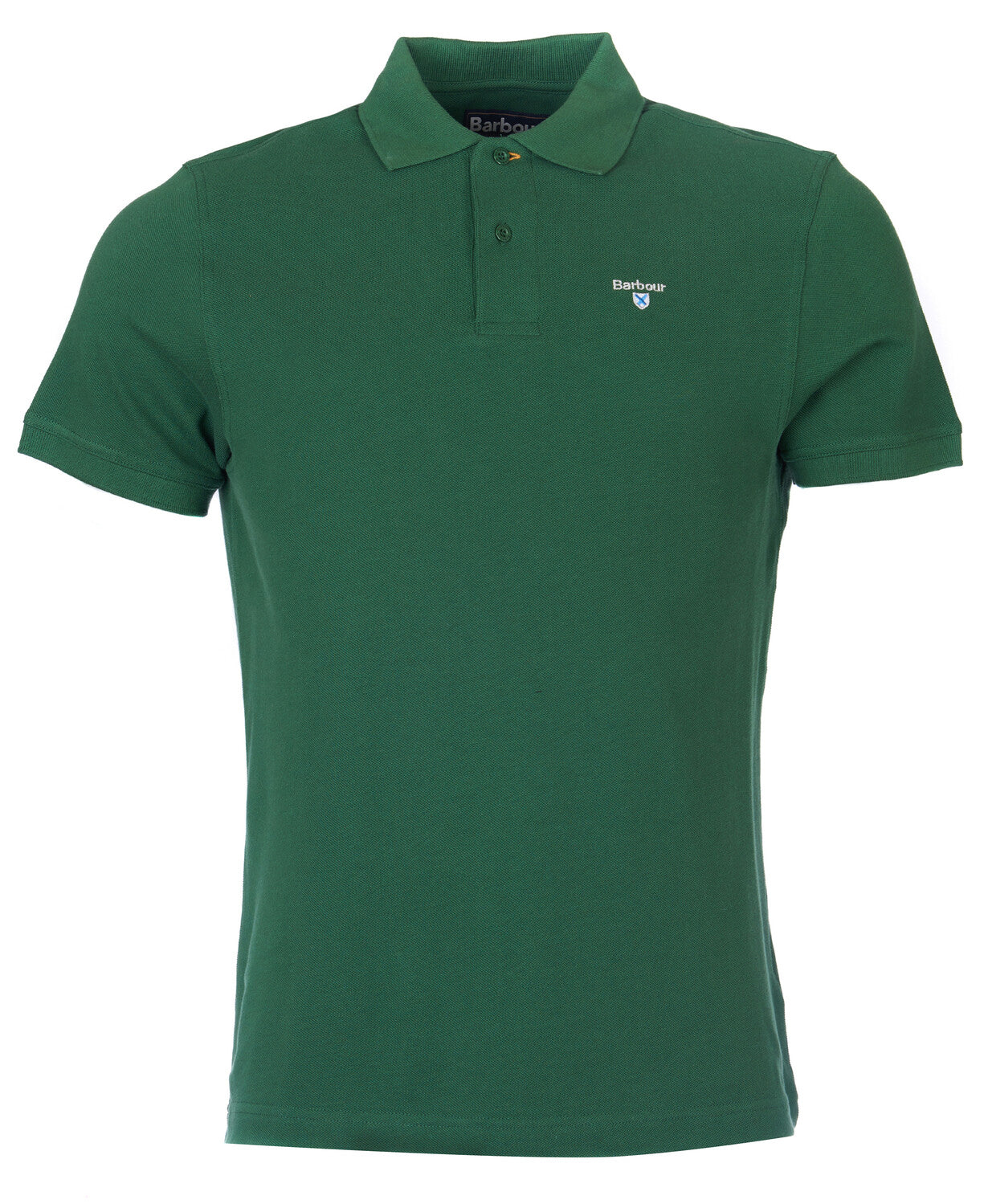 Barbour Mens Sports Polo in Racing Green